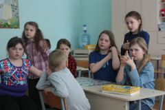 Солнечная смена в лагере "Ритм".