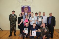 Спартакиада кадетских классов и военно-патриотических клубов.