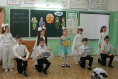 21 февраля в школе прошел праздник «Мужчины! Вы помните званье свое».