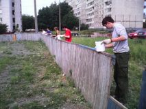 Благустройство спортивной площадки