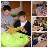 С марта  по май 2014 года ученики  2-11 классов нашей школы, изучающие немецкий язык, принимают участие в проекте  "Рюкзак полный книг" (Rucksackvoller Bücher