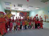 Посещение детского сада отрядом юных пожарных 