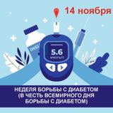 Неделя борьбы с диабетом
