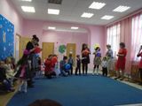 игра "Художница" с мамами