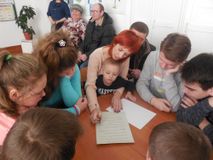 Деловая игра "В мире профессий".