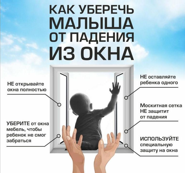 Описание: ПАМЯТКА ДЛЯ РОДИТЕЛЕЙ КАК ПРЕДОТВРАТИТЬ  ВЫПАДЕНИЕ РЕБЕНКА ИЗ ОКНА