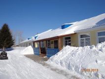 Школа после первого этапа ремонта 2013 год