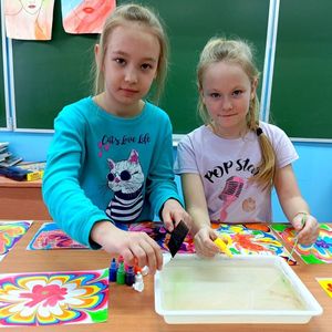 «Эбру- танец красок на воде»