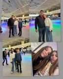 Семья Печкуровых на катке