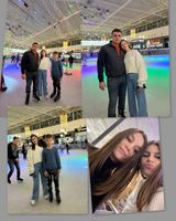 Семья Печкуровых на катке