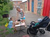 Семья Шаровых на пикнике