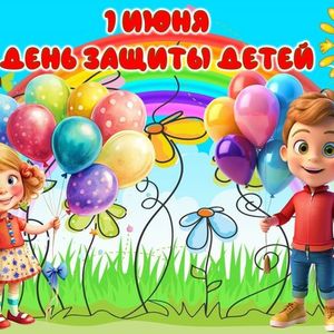 С Днем защиты детей!