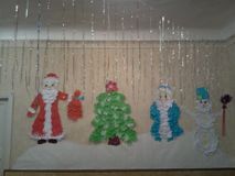 Наша картина из детских ладошек