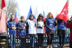 Автопробег и открытие мемориальной доски