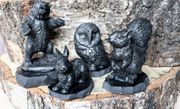 Фигурки (восстановленный шунгит)Figures (restored shungite)