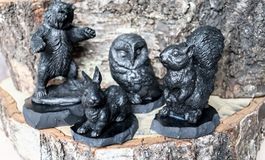 Фигурки (восстановленный шунгит)Figures (restored shungite)