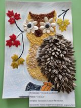 В конкурсе "Осенний хоровод" приняли участие дети всех возрастных групп. 