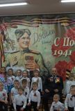 Ветеран ВОВ Кондратцев В.Е. в гостях у дошкольников