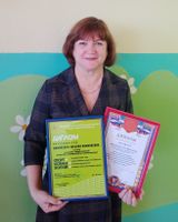 Победитель в районном конкурсе профессионального мастерства среди специалистов в области физкультуры и спорта Даниленко Т.Н. (инструктор по физкультуре) . Номинация «Лучший дошкольный работник» - 2021 г  III место во Всероссийском смотре-конкурсе среди ор