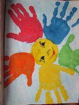 Участие в конкурсе рисунков "Возьмемся за руки,друзья".