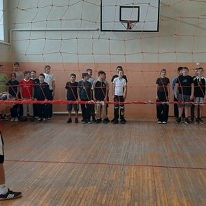 Товарищеская игра по пионерболу