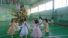 Танец снежинок.